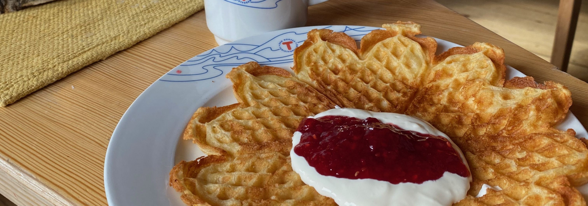 Waffles for energy in Norway