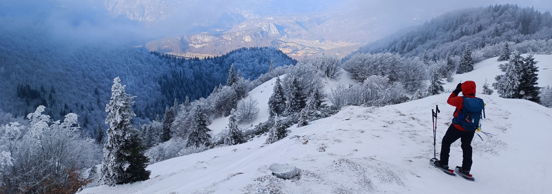 Snowshoe the Julian Alps, Slovenia