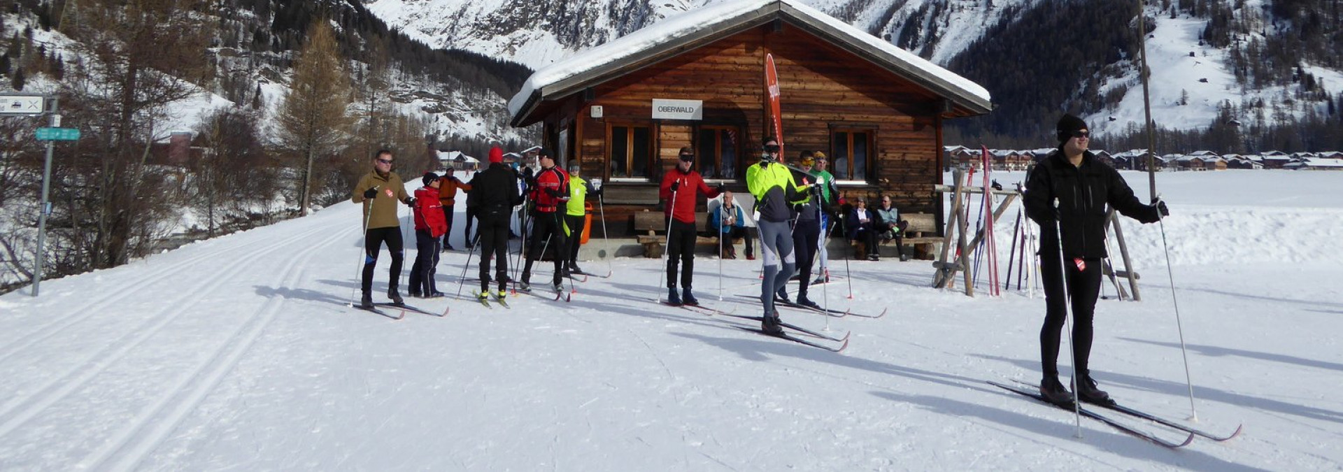 Swiss Alps Cross Country Skiing, Obergoms Valley