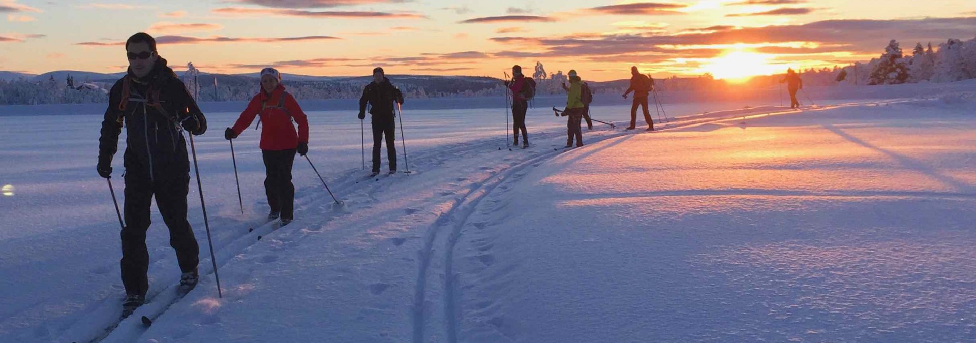 Nordic in Norway: Venabu - The sun sets on another fine day