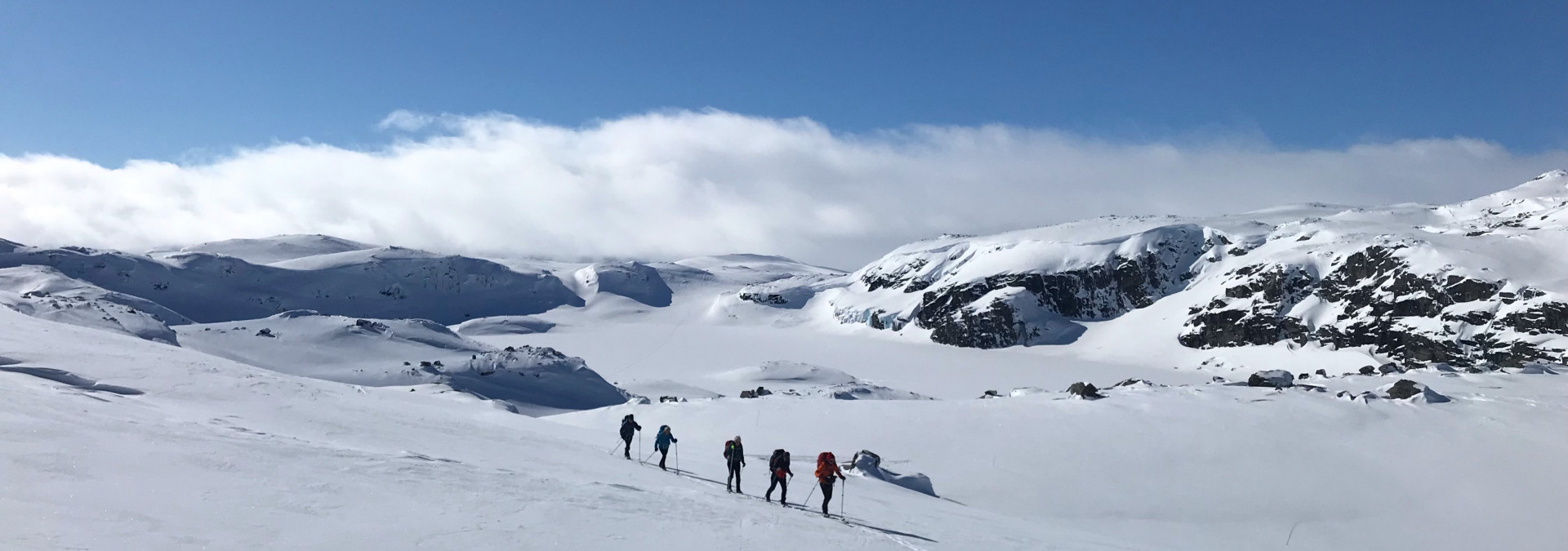 Our guide took us the most beautiful places on the Skarvheimen traverse 
