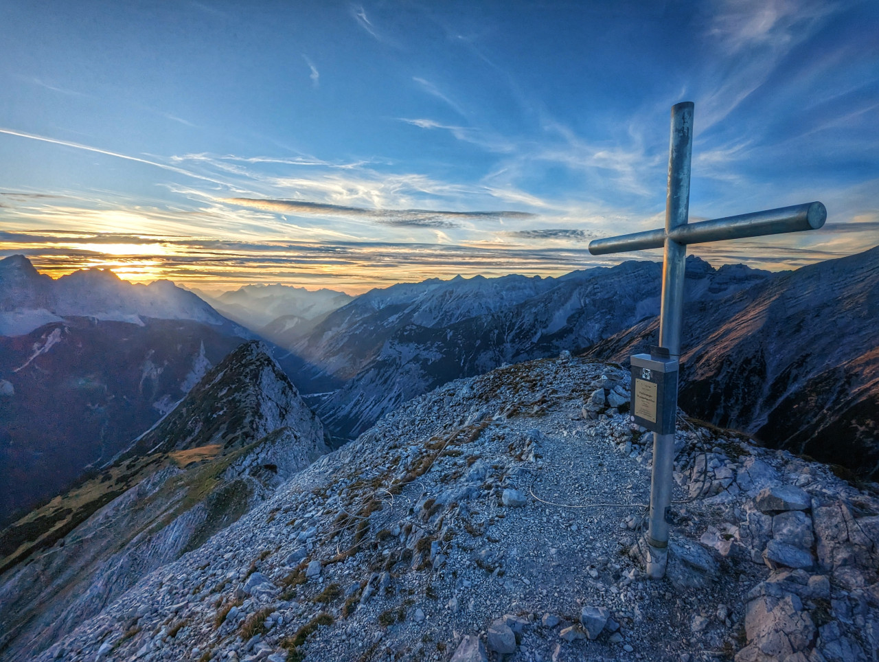 Suntigerspitze on the Trans Tyrol Trek